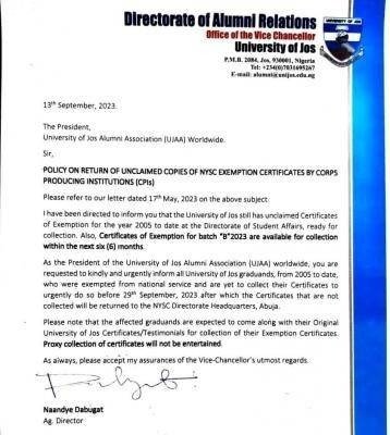 How to Apply for NYSC Exemption Letter Online in Nigeria